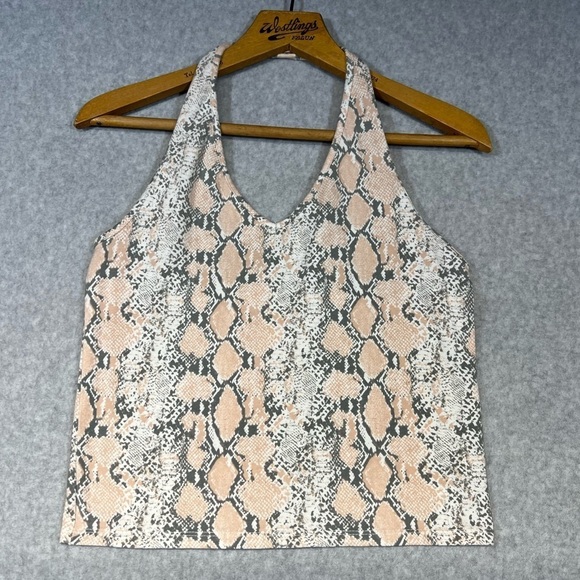 American Eagle Shirt Women's  Medium Halter Top Back - Picture 1 of 3